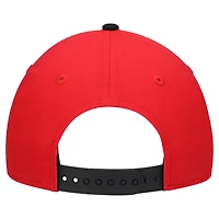 Youth New Era  Red/Black Kansas City Chiefs  Arch COOLERA 9FORTY A-Frame Adjustable Hat