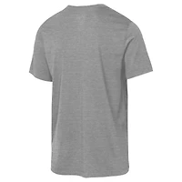 T-shirt Nike Rewind Tri-Blend gris foncé chiné pour jeune des Kansas City Chiefs