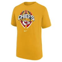 Youth Nike Gold Kansas City Chiefs Icon Legend T-Shirt