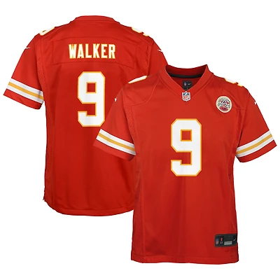Youth Nike Kenneth Walker III Red Kansas City Chiefs Game Jersey