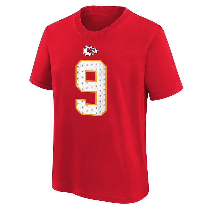 T-shirt Nike pour enfant avec nom et numéro de Kenneth Walker III rouge des Kansas City Chiefs