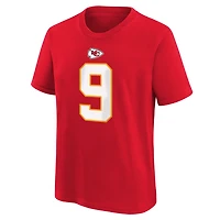 T-shirt Nike pour enfant avec nom et numéro de Kenneth Walker III rouge des Kansas City Chiefs