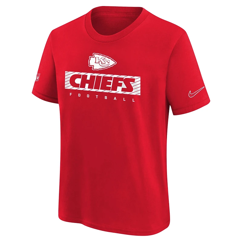 Youth Nike Red Kansas City Chiefs 2024 Sideline Legend Performance T-Shirt