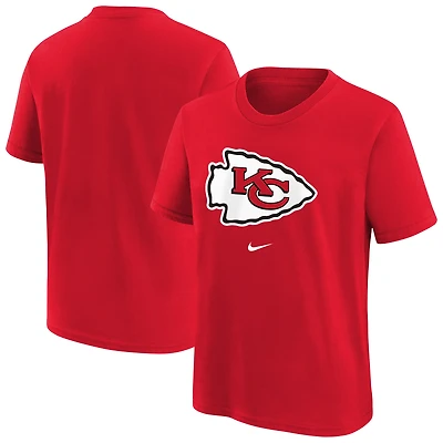 Youth Nike Red Kansas City Chiefs Primary Logo Legend T-Shirt