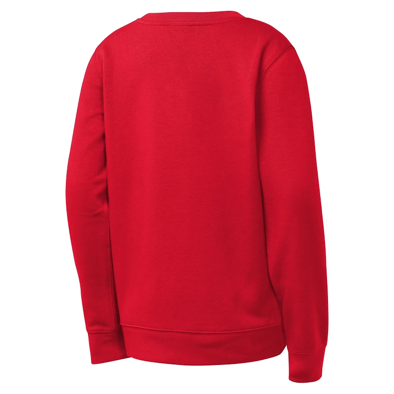 Youth Nike Red Kansas City Chiefs Rewind Club Pullover Sweatshirt