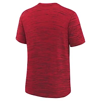 Youth Nike  Red Kansas City Chiefs Sideline Velocity Performance T-Shirt