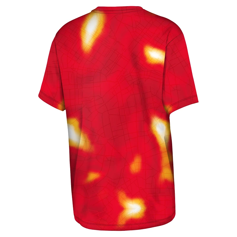 T-shirt Dri-Tek rouge pour jeunes des Chiefs de Kansas City