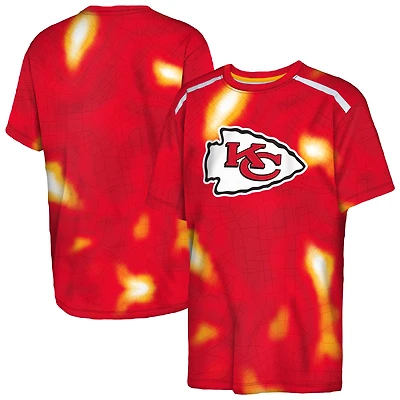 T-shirt Dri-Tek rouge pour jeunes des Chiefs de Kansas City