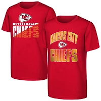 Lot de 2 t-shirts Youth Outerstuff Red Kansas City Chiefs Never Quit