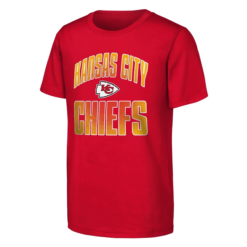 Youth Outerstuff  Red Kansas City Chiefs Never Quit 2-Pack T-Shirt Set