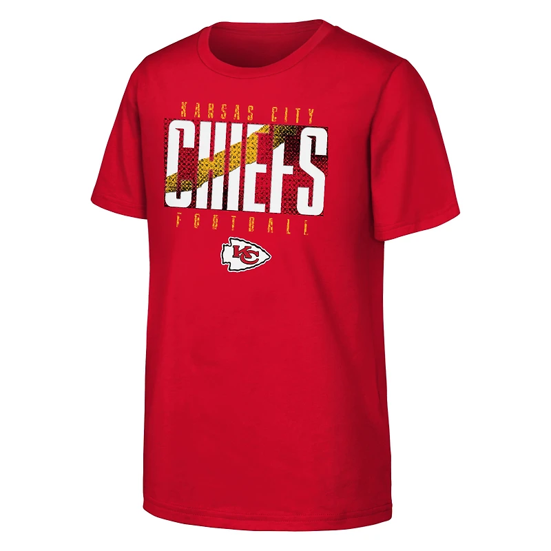 Youth Outerstuff Red Kansas City Chiefs Posterize T-Shirt