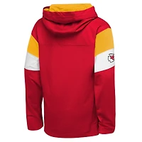 T-shirt à capuche manches longues rouge Youth Outerstuff des Chiefs de Kansas City « The Champs Back »