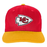 Youth Outerstuff  Red Kansas City Chiefs True Retro Adjustable Hat