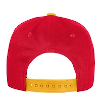 Casquette ajustable rétro rouge des Chiefs de Kansas City pour jeunes Outerstuff