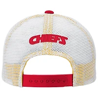 Casquette réglable rouge Kansas City Chiefs Core Lockup Trucker pour jeunes