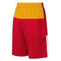 Youth Red Kansas City Chiefs Fandemonium Mesh Shorts