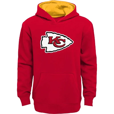 Sweat à capuche rouge Kansas City Chiefs Prime pour jeune