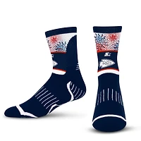Youth Starter  Navy Kansas City Chiefs Americana Firework Crew Socks