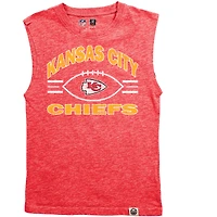 Débardeur moulant rouge chiné pour jeunes Wes & Willy, Kansas City Chiefs