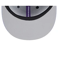 Men's New Era Black/Purple Kansas City Monarchs Grape Big League Chew Flavor Pack 9FIFTY Snapback Hat
