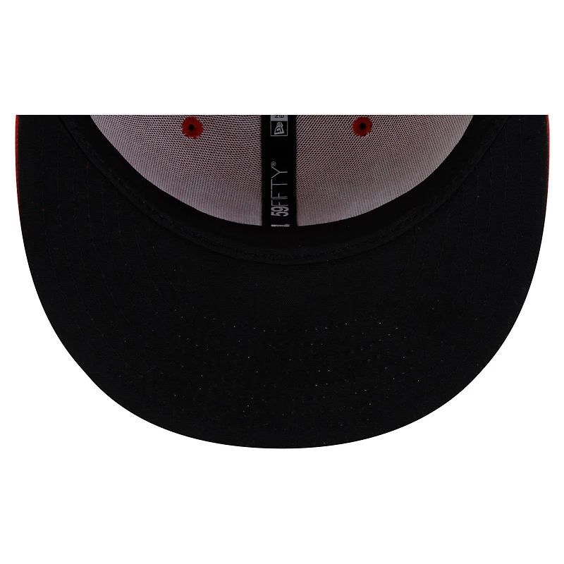 Men's New Era Red Kansas City Monarchs 2026 Turn Back The Clock 59FIFTY Fitted Hat