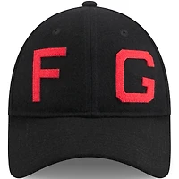 Men's New Era x Fear of God Black Kansas City Monarchs 9FORTY Adjustable Hat