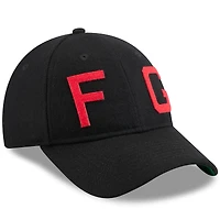 Men's New Era x Fear of God Black Kansas City Monarchs 9FORTY Adjustable Hat