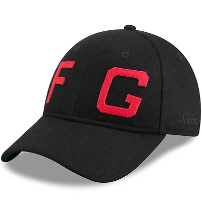 Men's New Era x Fear of God Black Kansas City Monarchs 9FORTY Adjustable Hat