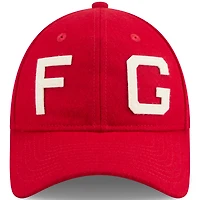 Men's New Era x Fear of God Red Kansas City Monarchs 9FORTY Adjustable Hat