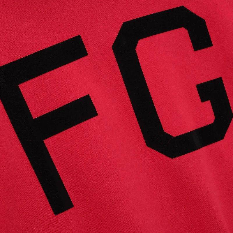 Sweat à capuche en polaire rouge pour homme Kansas City Monarchs Fear of God x Negro Leagues Baseball Museum