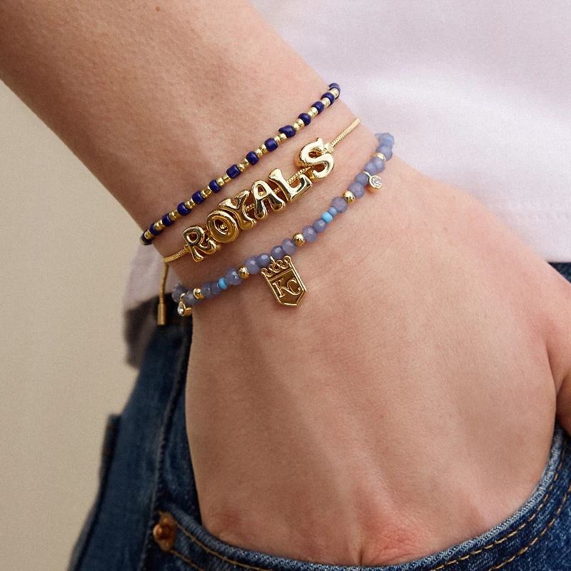 Ensemble de 3 bracelets BaubleBar Kansas City Royals