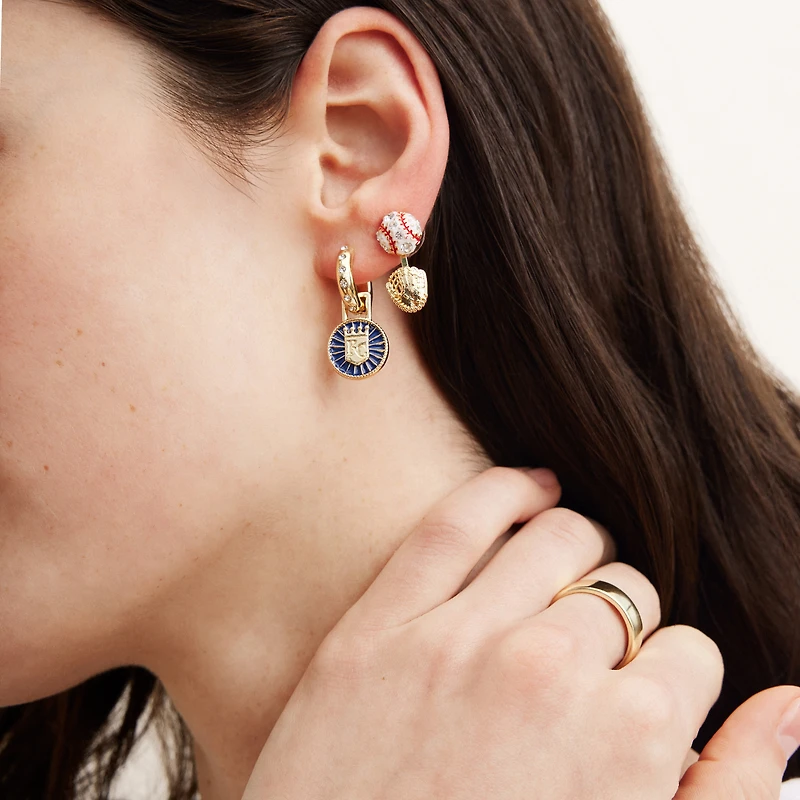 BaubleBar  Kansas City Royals Hoop Earring Set