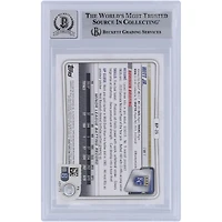 Bobby Witt Jr. Kansas City Royals autographié 2020 Bowman Prospects #BP-25 Beckett Fanatics Witnessed Authenticated 9/10 Card