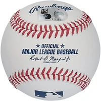 Baseball autographié par Bobby Witt Jr. des Royals de Kansas City avec l'inscription « Bobby Baseball »