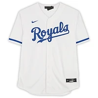 Maillot Nike blanc dédicacé par Bobby Witt Jr. des Royals de Kansas City avec l'inscription « 2019 #2 Pick »