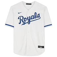 Maillot réplique Nike blanc autographié par Bobby Witt Jr. des Royals de Kansas City