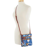Dooney & Bourke Kansas City Royals Game Day Triple Zip Crossbody Purse