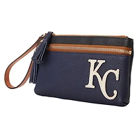 Dooney & Bourke Kansas City Royals Infield Double-Zip Wristlet