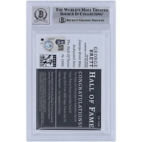 George Brett Kansas City Royals autographié 2004 Topps Tribute Hall of Fame Bat Relic #TR-GBB Beckett Fanatics Witnessed Authenticed 10 Card