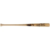 Batte de baseball Louisville Slugger Blonde autographiée par George Brett des Kansas City Royals avec inscription « HOF 99 »