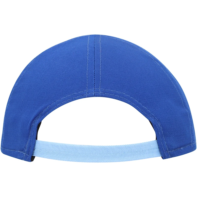 Casquette New Era Royal Kansas City Royals Team Color My First 9TWENTY Flex pour bébé
