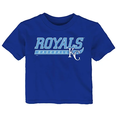 T-shirt pour bébé Royal Kansas City Royals Take The Lead