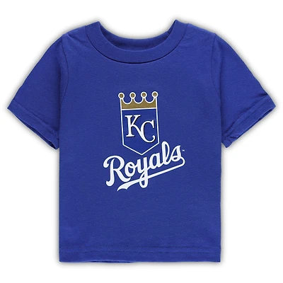 Infant Royal Kansas City Royals Team Crew Primary Logo T-Shirt