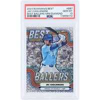 Jac Caglianone Kansas City Royals 2024 Bowman Best Ballers Mini Diamonds #BB-7 PSA Authenticated 10 Card