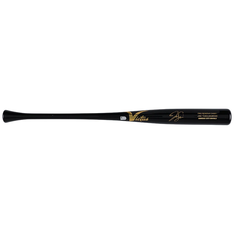 Jac Caglianone Kansas City Royals Autographed Victus Game Model Bat