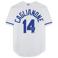 Jac Caglianone Kansas City Royals Autographed White Nike Replica Jersey