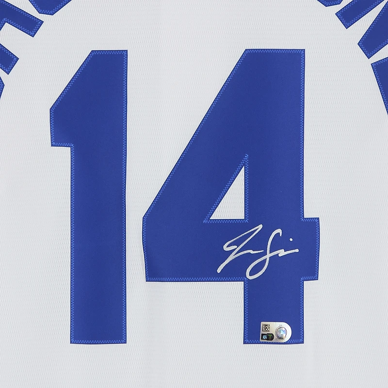 Jac Caglianone Kansas City Royals Autographed White Nike Replica Jersey