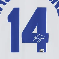 Jac Caglianone Kansas City Royals Autographed White Nike Replica Jersey
