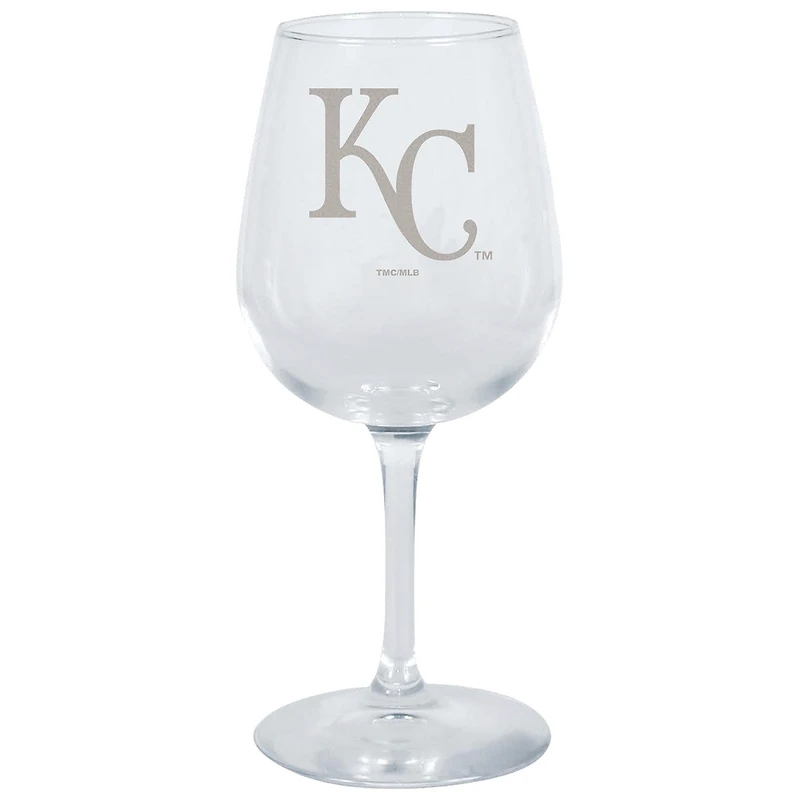 Royals de Kansas City 12,75 oz. Verre à vin à pied
