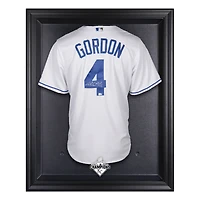 Kansas City Royals 2015 MLB World Series Champions Black Framed Jersey World Series Champions Logo Display Case